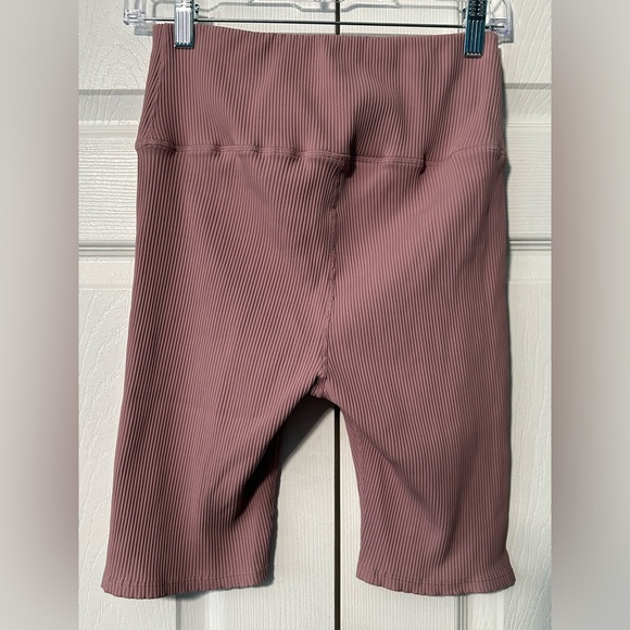 Love Tree Ribbed Biker Shorts in Pink - Size large - Picture 2 of 4